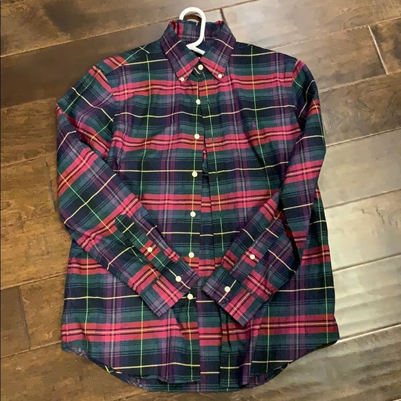 NWOT Ralph Lauren Button Down Plaid Shirt - Picture 4 of 4